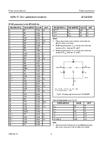 浏览型号BFG403W的Datasheet PDF文件第9页
