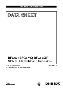 浏览型号BFG67的Datasheet PDF文件第1页
