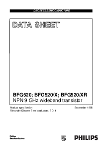 浏览型号BFG520的Datasheet PDF文件第1页