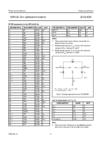 浏览型号BFG410W的Datasheet PDF文件第9页