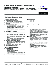 浏览型号S29GL032A10BFIR10的Datasheet PDF文件第3页