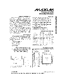 浏览型号MAX7233BFIQ的Datasheet PDF文件第1页