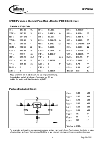 浏览型号BFP182W的Datasheet PDF文件第4页