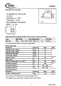 浏览型号BFP540F的Datasheet PDF文件第1页