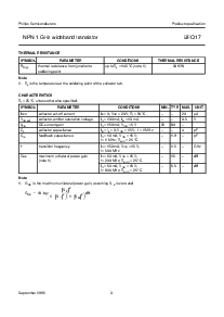 浏览型号BFQ17的Datasheet PDF文件第3页