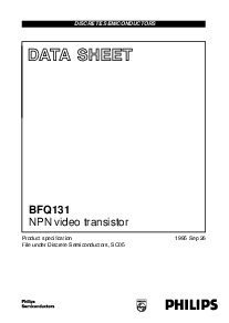 浏览型号BFQ131的Datasheet PDF文件第1页
