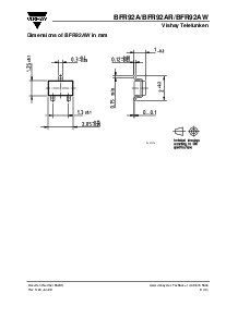 浏览型号BFR92AW的Datasheet PDF文件第9页