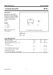 浏览型号BFT46的Datasheet PDF文件第2页
