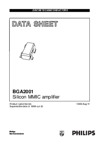 浏览型号BGA2001的Datasheet PDF文件第1页