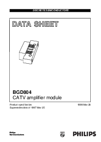浏览型号BGD804的Datasheet PDF文件第1页