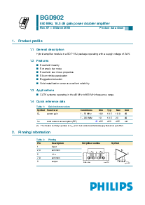 浏览型号BGD902的Datasheet PDF文件第1页
