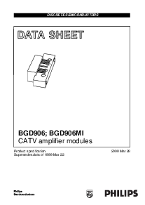 浏览型号BGD906的Datasheet PDF文件第1页