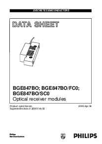 浏览型号BGE847BO的Datasheet PDF文件第1页