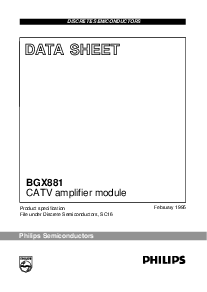 浏览型号BGX881的Datasheet PDF文件第1页
