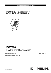 浏览型号BGY888的Datasheet PDF文件第1页