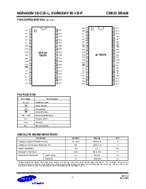浏览型号K6R4008V1B-I12的Datasheet PDF文件第3页