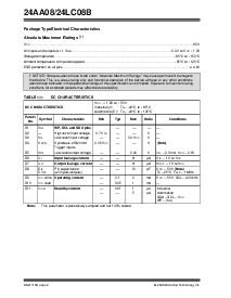 浏览型号24LC08B-I/PG的Datasheet PDF文件第2页