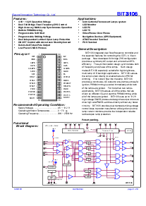 浏览型号BIT3106的Datasheet PDF文件第2页