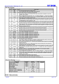 浏览型号BIT3106的Datasheet PDF文件第5页