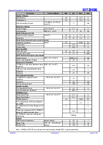 浏览型号BIT3106的Datasheet PDF文件第6页