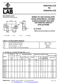 浏览型号1N5252B-LCC3的Datasheet PDF文件第1页