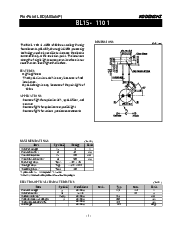 浏览型号BL15-1101的Datasheet PDF文件第1页