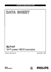 浏览型号BLF147的Datasheet PDF文件第1页