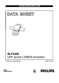 浏览型号BLF2045的Datasheet PDF文件第1页