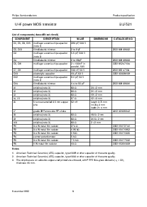 浏览型号BLF521的Datasheet PDF文件第8页