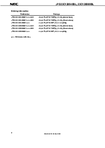 浏览型号UPD23C128080BLGY-MJH的Datasheet PDF文件第2页