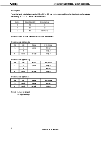 浏览型号UPD23C128080BLGY-MJH的Datasheet PDF文件第8页
