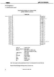 浏览型号UPD23C16000BLGX-XXX的Datasheet PDF文件第2页