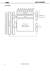 浏览型号UPD23C16000BLGX-XXX的Datasheet PDF文件第6页