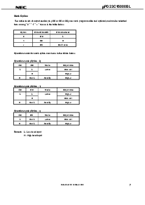 浏览型号UPD23C16000BLGX-XXX的Datasheet PDF文件第7页