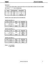 浏览型号UPD23C128000BLGY-MJH的Datasheet PDF文件第7页