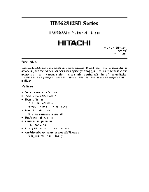 浏览型号HM628128BLP-7的Datasheet PDF文件第1页