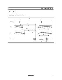 浏览型号HM628512BLPI-8的Datasheet PDF文件第9页