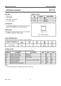 浏览型号BLT71的Datasheet PDF文件第2页