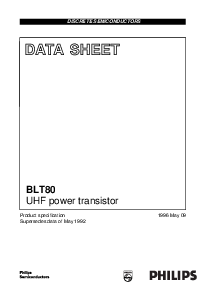 浏览型号BLT80的Datasheet PDF文件第1页