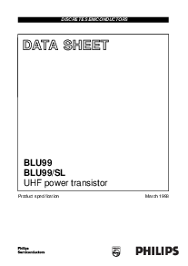 浏览型号BLU99的Datasheet PDF文件第1页