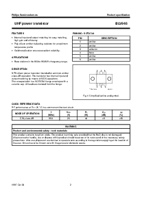 浏览型号BLV946的Datasheet PDF文件第2页