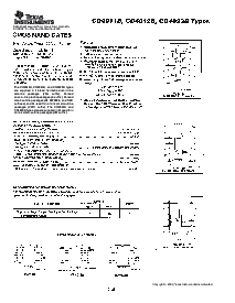 浏览型号CD4011BM96E4的Datasheet PDF文件第1页
