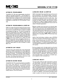 浏览型号MX29LV161BMC-70的Datasheet PDF文件第6页