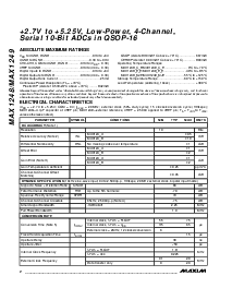 浏览型号MAX1249BMJE的Datasheet PDF文件第2页
