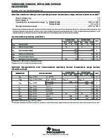 浏览型号SN74ALS04BNSR的Datasheet PDF文件第2页