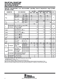 浏览型号SN74ABT245BNSR的Datasheet PDF文件第4页