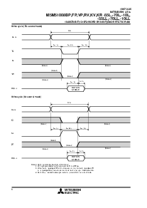浏览型号M5M51008BP-70LL的Datasheet PDF文件第6页