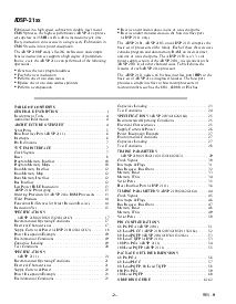 浏览型号ADSP-2162BP-40的Datasheet PDF文件第2页