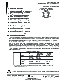 浏览型号SN75176BPSR的Datasheet PDF文件第1页
