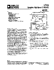 浏览型号AD7572BQ05的Datasheet PDF文件第1页